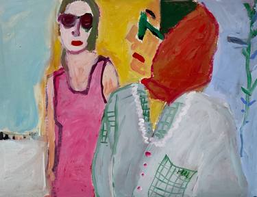 Print of Expressionism People Paintings by Barbara Kroll