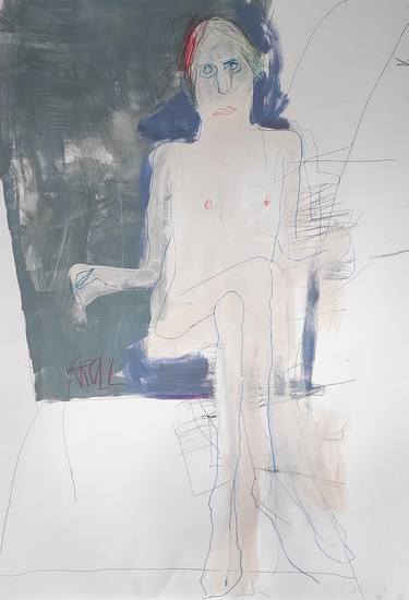 Original Nude Drawings by Barbara Kroll