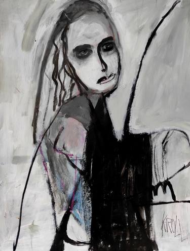 Original Women Mixed Media by Barbara Kroll