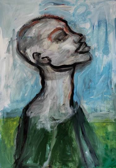 Original Expressionism Women Paintings by Barbara Kroll