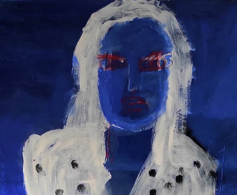 Original Expressionism Women Painting by Barbara Kroll