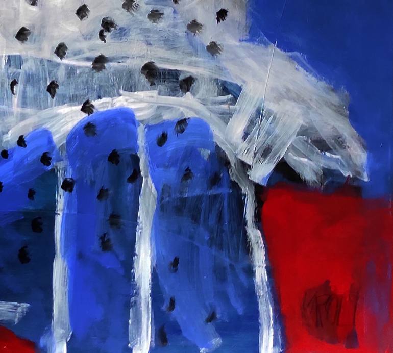 Original Expressionism Women Painting by Barbara Kroll