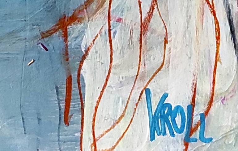 Original Expressionism Women Drawing by Barbara Kroll