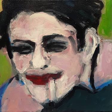 Print of Expressionism Portrait Paintings by Barbara Kroll