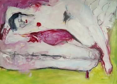 Print of Expressionism Nude Paintings by Barbara Kroll