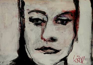 Print of Expressionism Women Paintings by Barbara Kroll