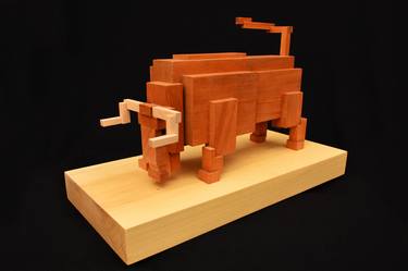 Print of Cubism Animal Sculpture by Javier Perello