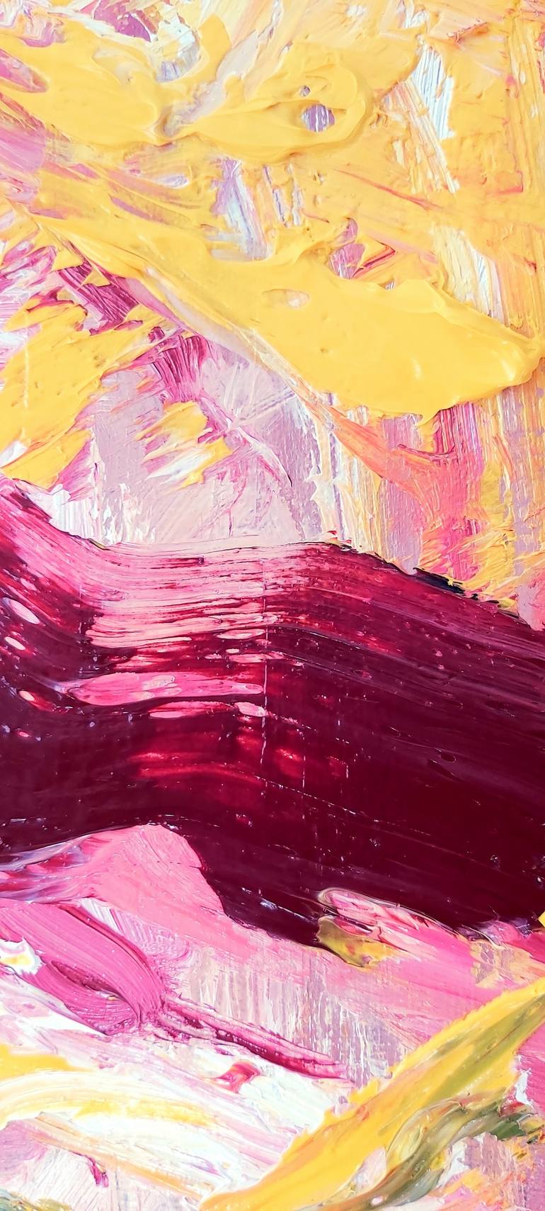 Original Abstract Women Painting by Julia Tokar