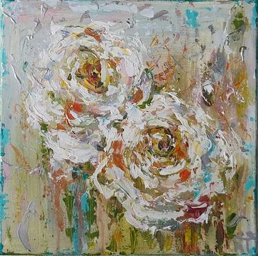 Print of Abstract Floral Paintings by Julia Tokar
