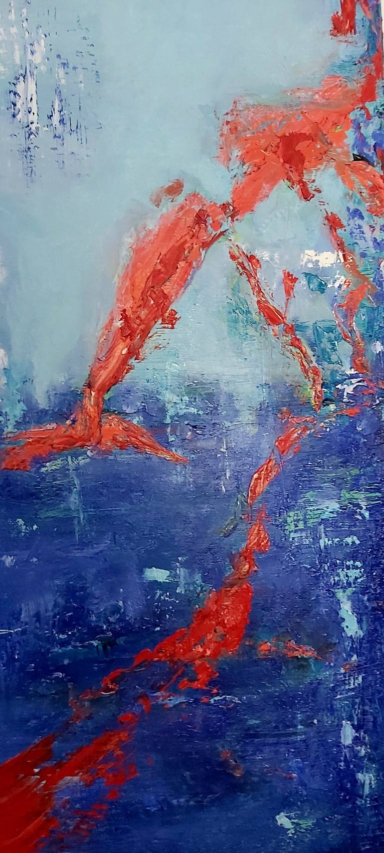 Original Abstract Painting by Julia Tokar