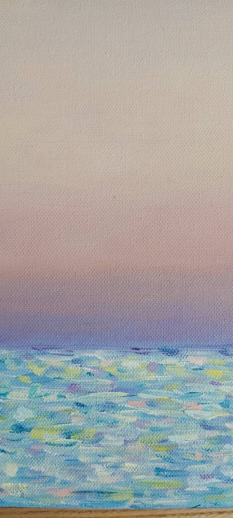 Original Impressionism Seascape Painting by Julia Tokar