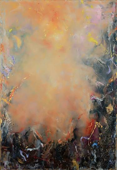 Original Impressionism Abstract Paintings by Julia Tokar