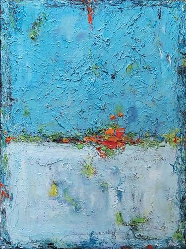 Original Abstract Expressionism Abstract Painting by Julia Tokar