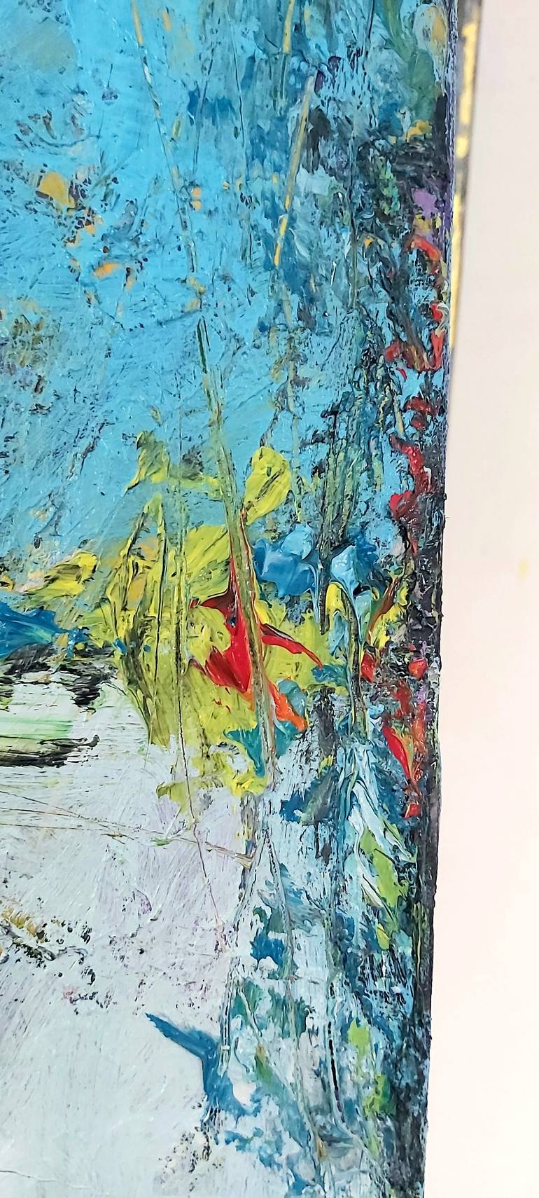 Original Abstract Expressionism Abstract Painting by Julia Tokar