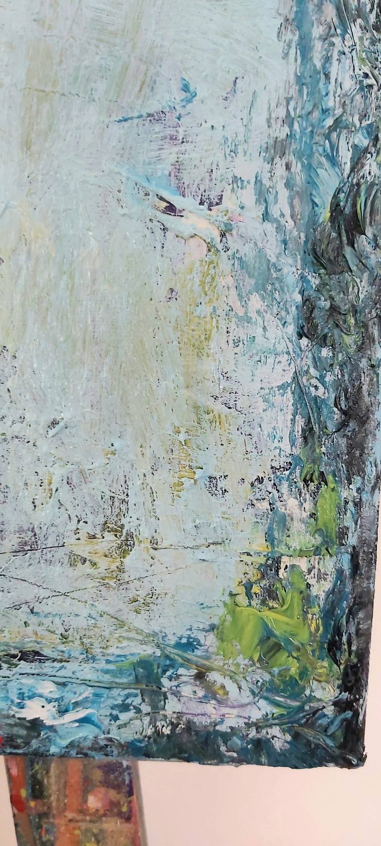 Original Abstract Expressionism Abstract Painting by Julia Tokar