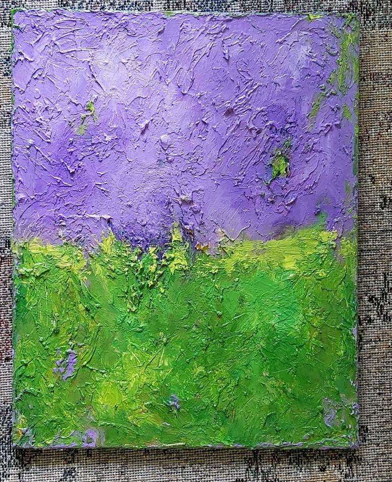 Original Abstract Expressionism Abstract Painting by Julia Tokar