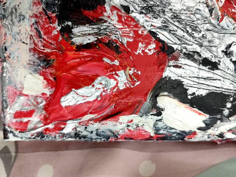 Original Abstract Expressionism Abstract Painting by Julia Tokar