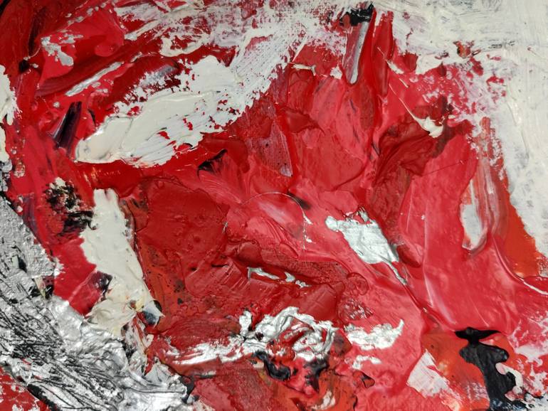 Original Abstract Expressionism Abstract Painting by Julia Tokar