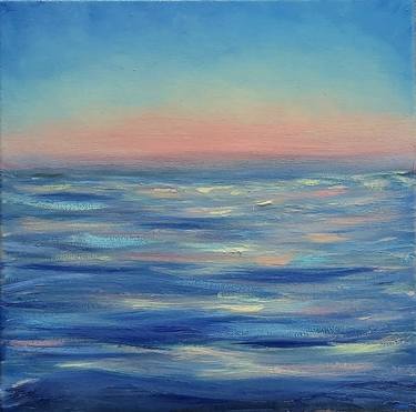 Original Impressionism Seascape Painting by Julia Tokar