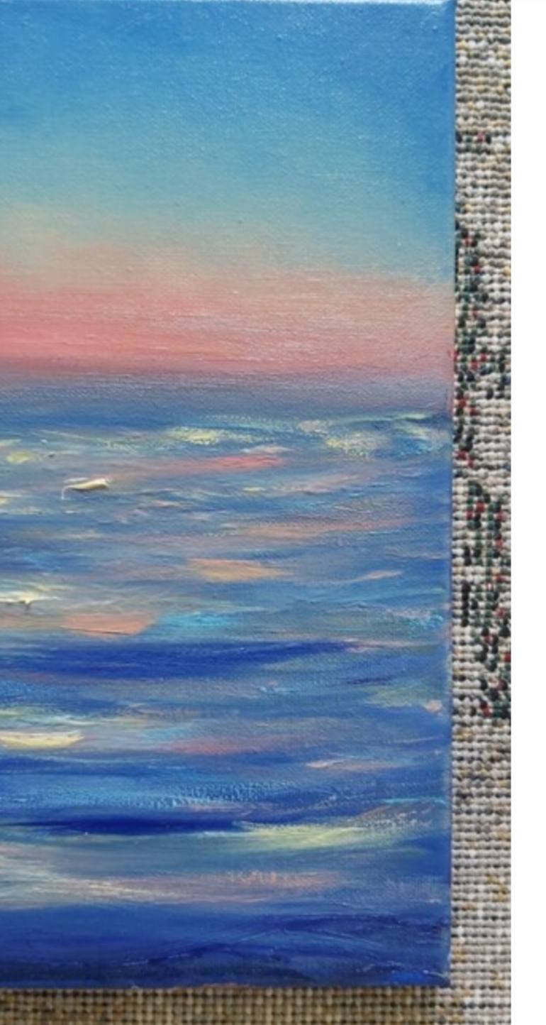 Original Impressionism Seascape Painting by Julia Tokar