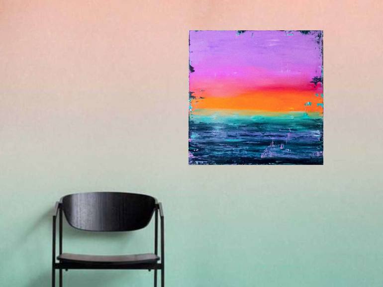 Original Minimalism Abstract Painting by Julia Tokar