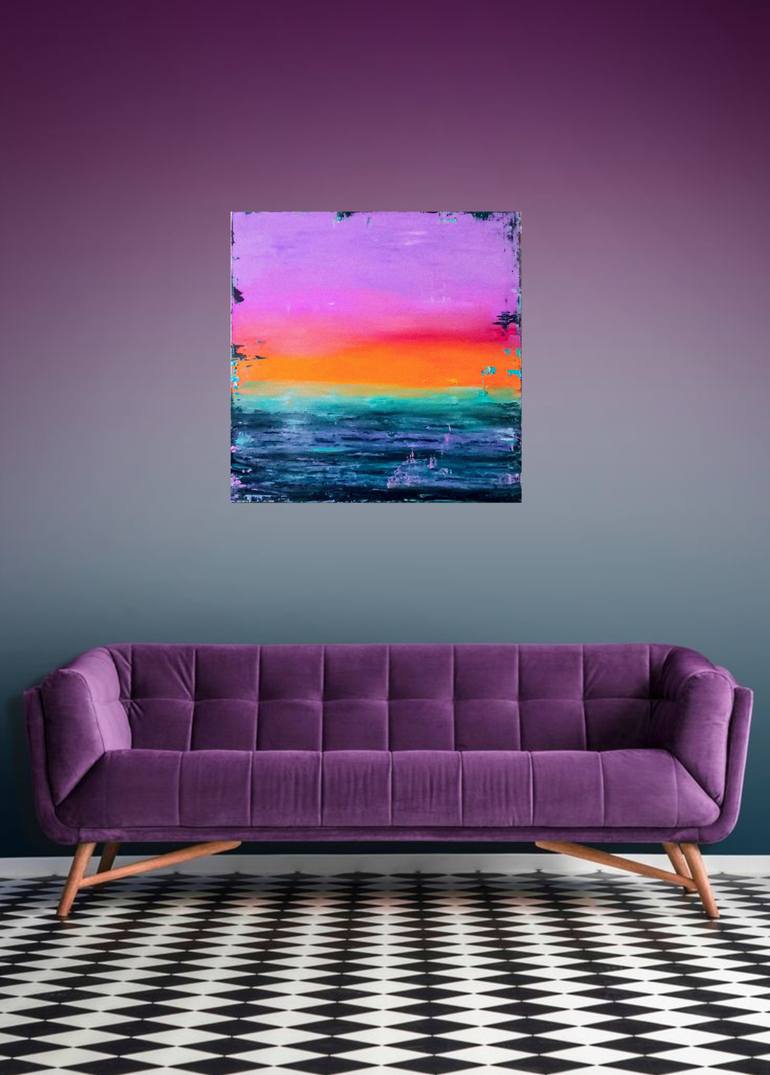 Original Minimalism Abstract Painting by Julia Tokar