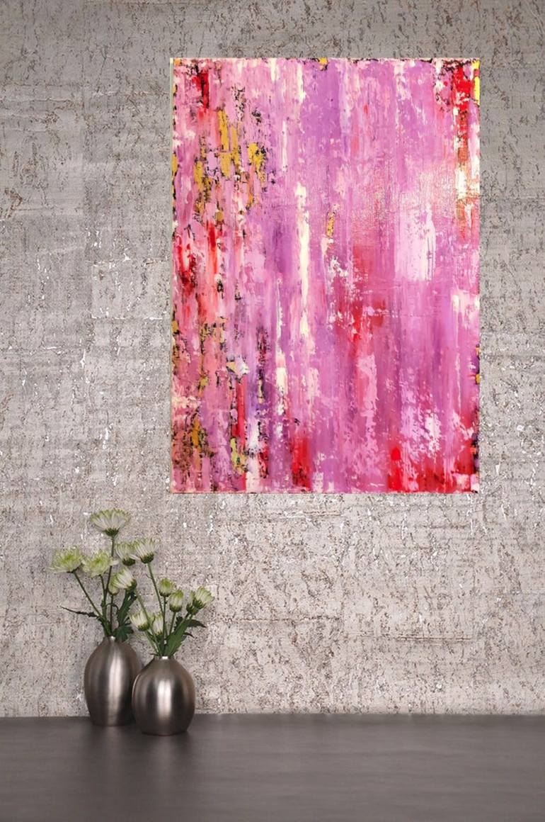 Original Abstract Expressionism Abstract Painting by Julia Tokar