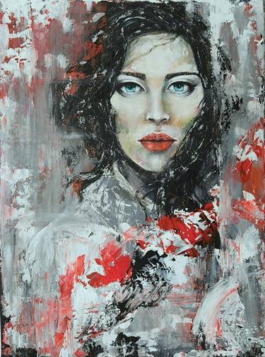 Print of Figurative Portrait Paintings by Julia Tokar