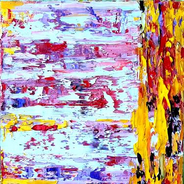 Original Abstract Expressionism Abstract Paintings by Julia Tokar