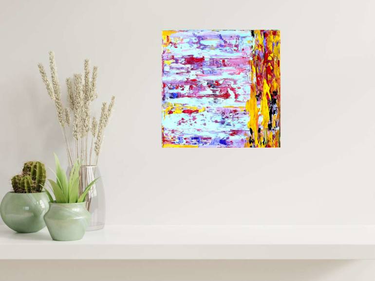 Original Abstract Expressionism Abstract Painting by Julia Tokar