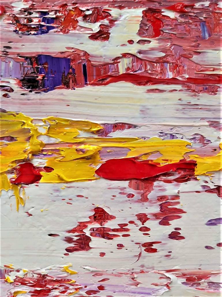 Original Abstract Expressionism Abstract Painting by Julia Tokar