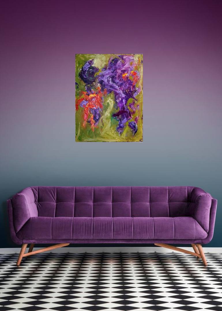 Original Abstract Painting by Julia Tokar