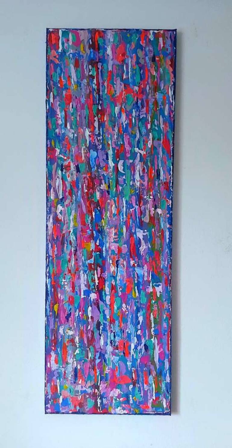 Original Abstract Expressionism Abstract Painting by Julia Tokar