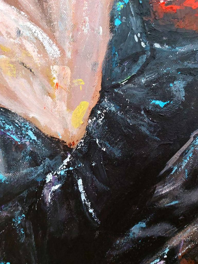 Original Figurative Women Painting by Julia Tokar