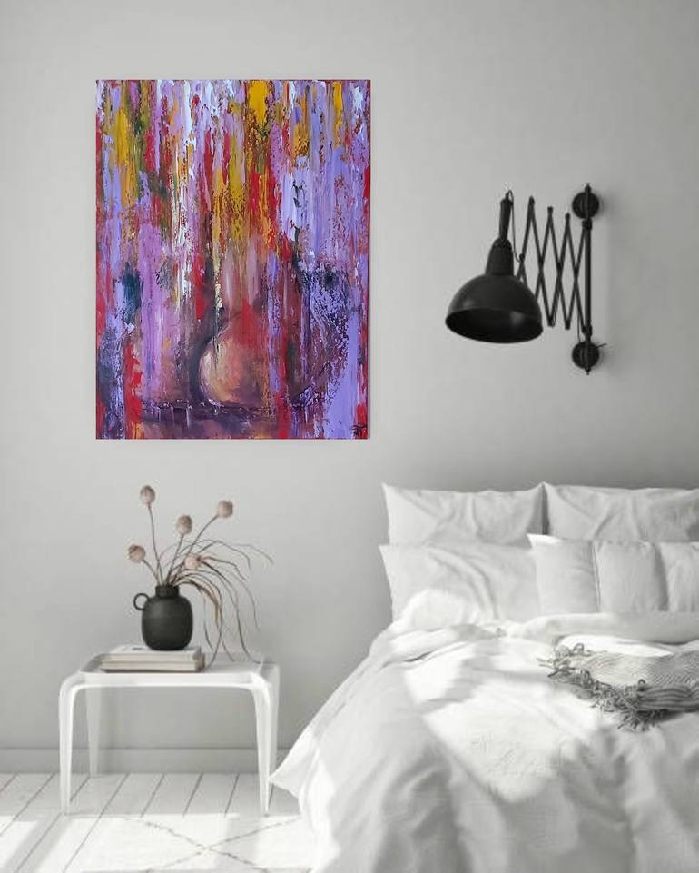 Original Figurative Abstract Painting by Julia Tokar