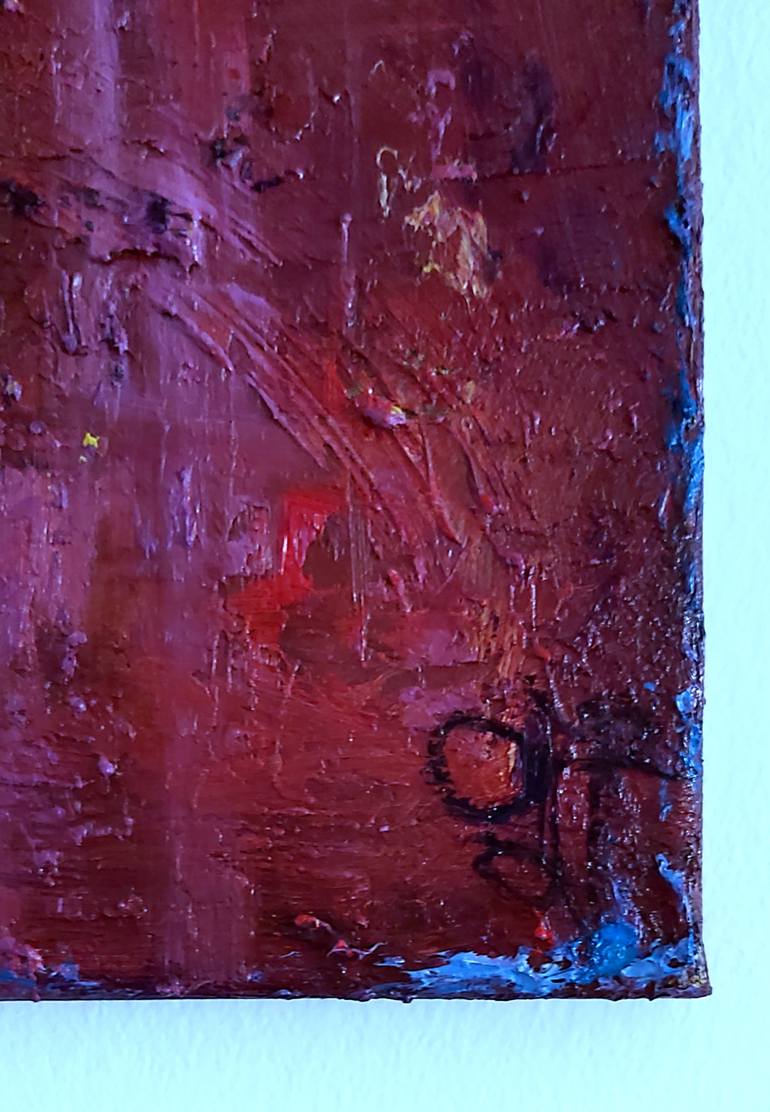 Original Abstract Expressionism Abstract Painting by Julia Tokar