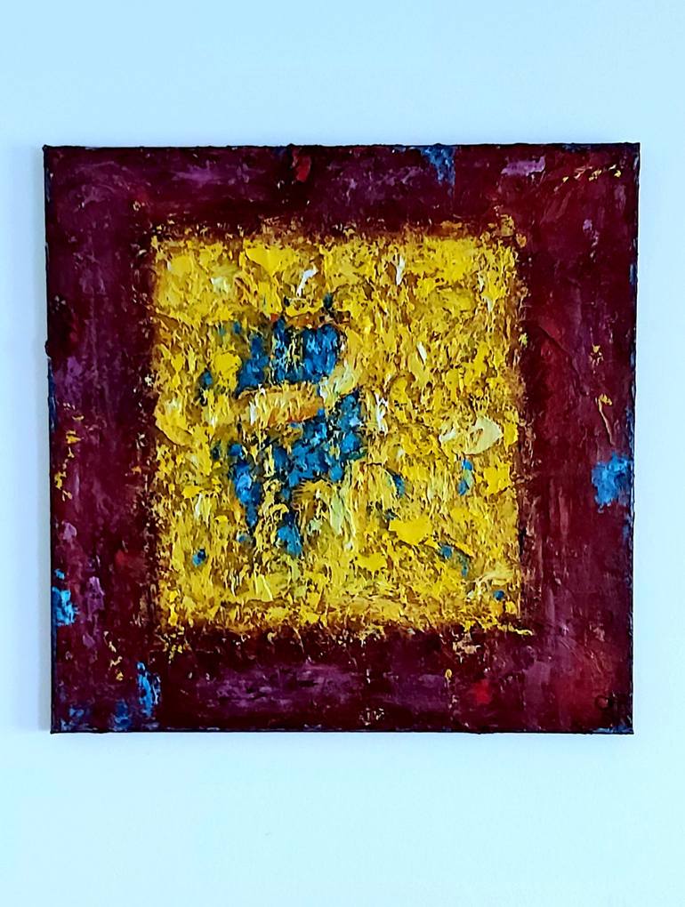 Original Abstract Expressionism Abstract Painting by Julia Tokar