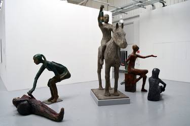 Group composition of sculptures thumb