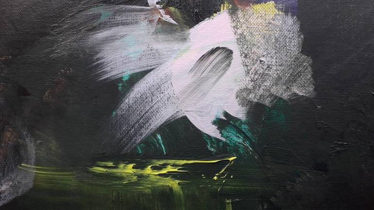 Original Abstract Painting by Luc Andrieux