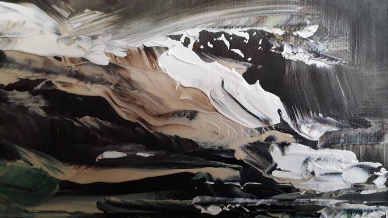 Original Abstract Painting by Luc Andrieux