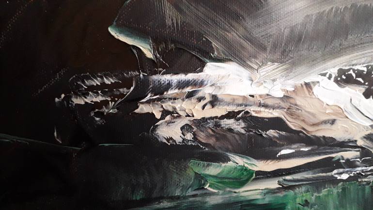 Original Abstract Painting by Luc Andrieux