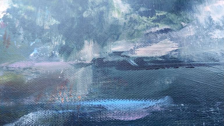 Original Abstract Painting by Luc Andrieux