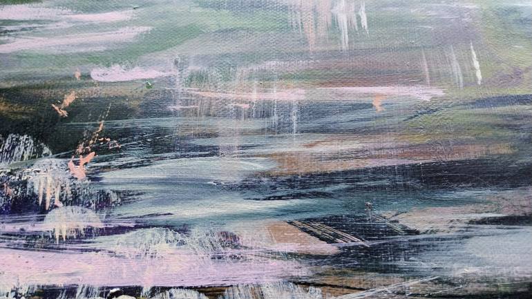 Original Abstract Painting by Luc Andrieux