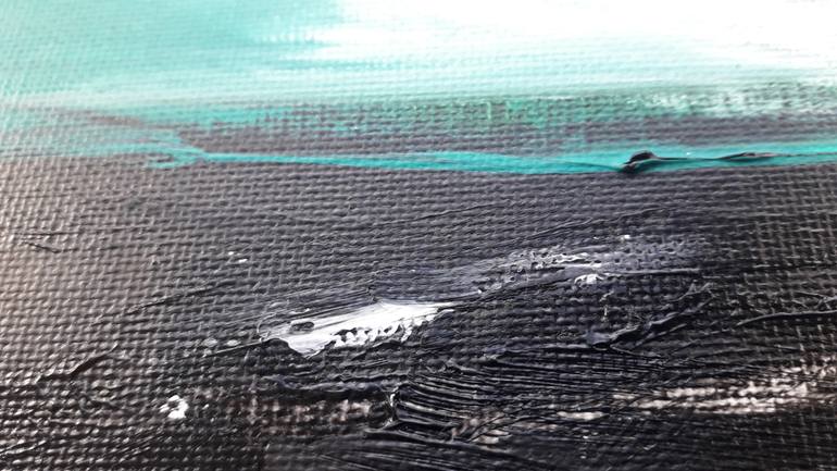 Original Abstract Landscape Painting by Luc Andrieux