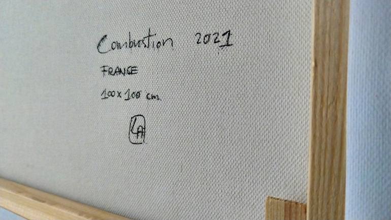 Original Abstract Painting by Luc Andrieux