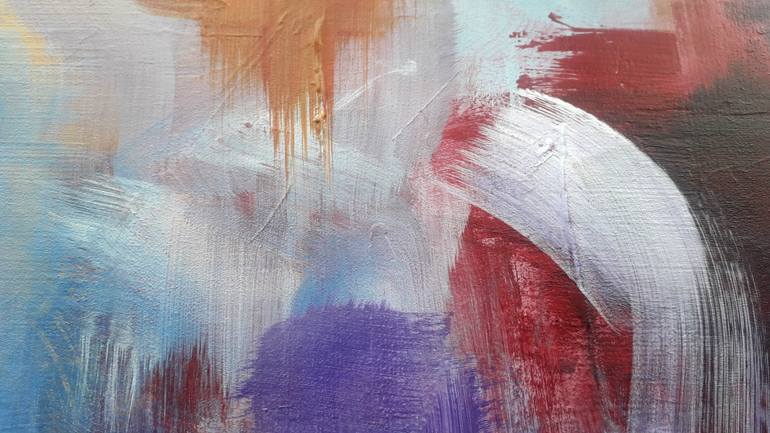 Original Abstract Painting by Luc Andrieux
