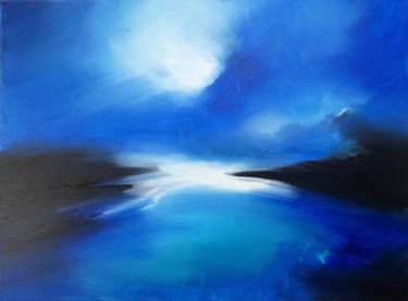 Original Abstract Landscape Paintings by Luc Andrieux