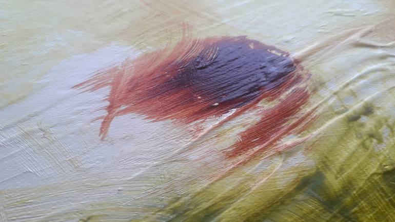 Original Abstract Painting by Luc Andrieux