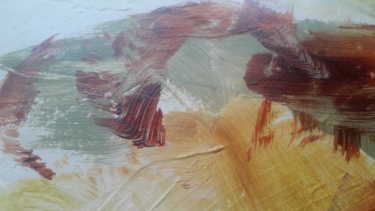 Original Abstract Painting by Luc Andrieux