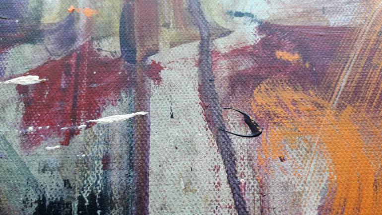 Original Contemporary Abstract Painting by Luc Andrieux